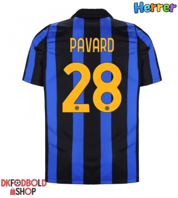 Inter Milan Benjamin Pavard #28 Hjemmebanetrøje 2026-27 Kort ærmer Inter Milan Benjamin Pavard #28 Hjemmebanetrøje 2026-27 Kort ærmer